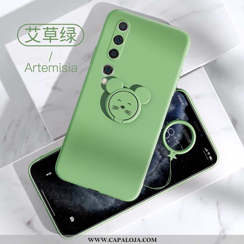 Capa Xiaomi Mi 10 Silicone Capas Masculino Nova Verde, Xiaomi Mi 10 Tendencia Online