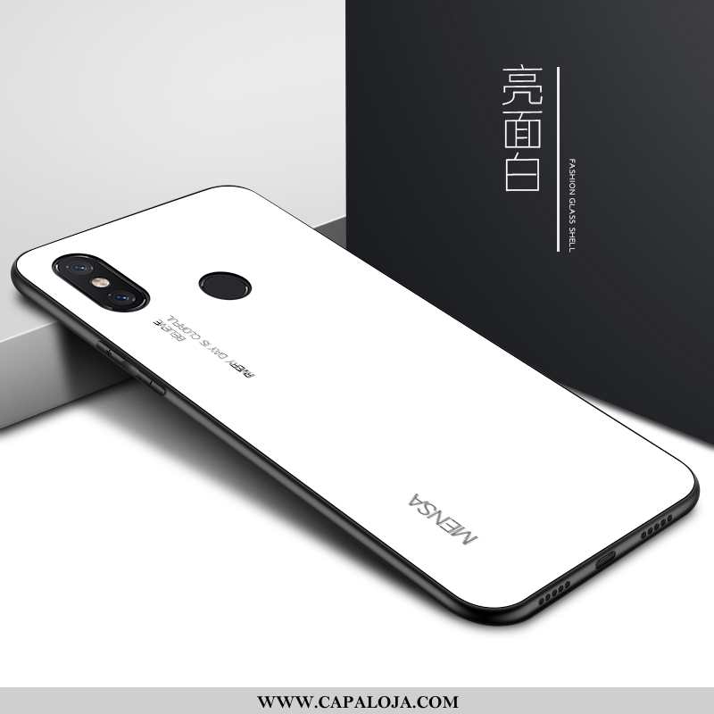 Capa Xiaomi Mi 8 Criativas Vermelha Antiqueda Malha Verde, Capas Xiaomi Mi 8 Slim Online