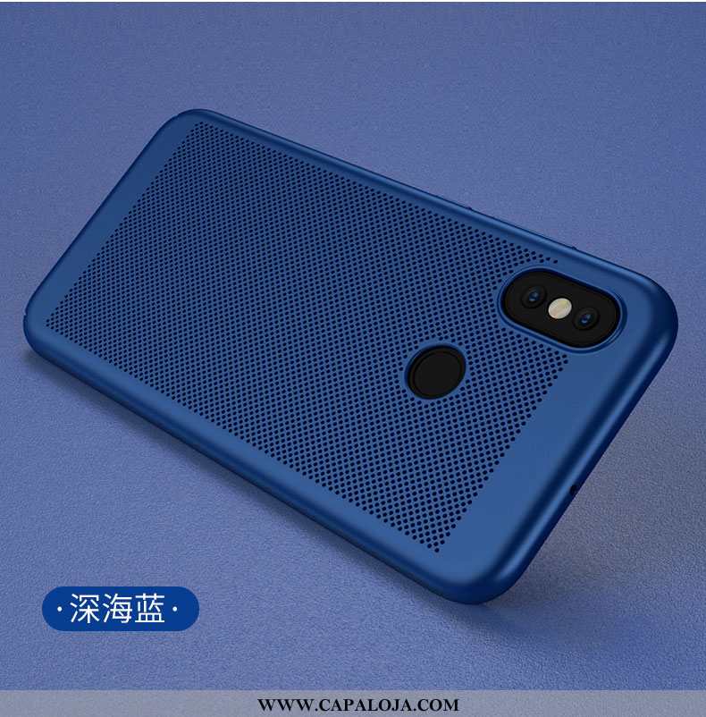 Capa Xiaomi Mi 8 Fosco Nova Tendencia Capas Azul Escuro, Xiaomi Mi 8 Slim Comprar