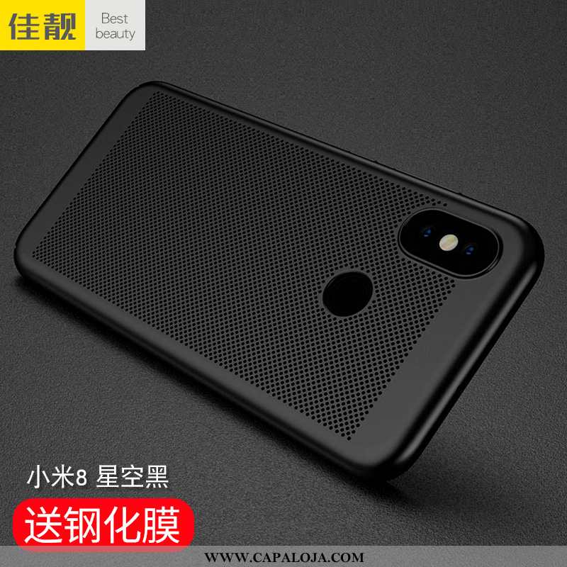 Capa Xiaomi Mi 8 Fosco Nova Tendencia Capas Azul Escuro, Xiaomi Mi 8 Slim Comprar