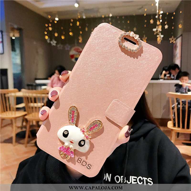 Capa Xiaomi Mi 8 Lite Criativas Antiqueda Moda Cases Rosa, Capas Xiaomi Mi 8 Lite Couro Comprar