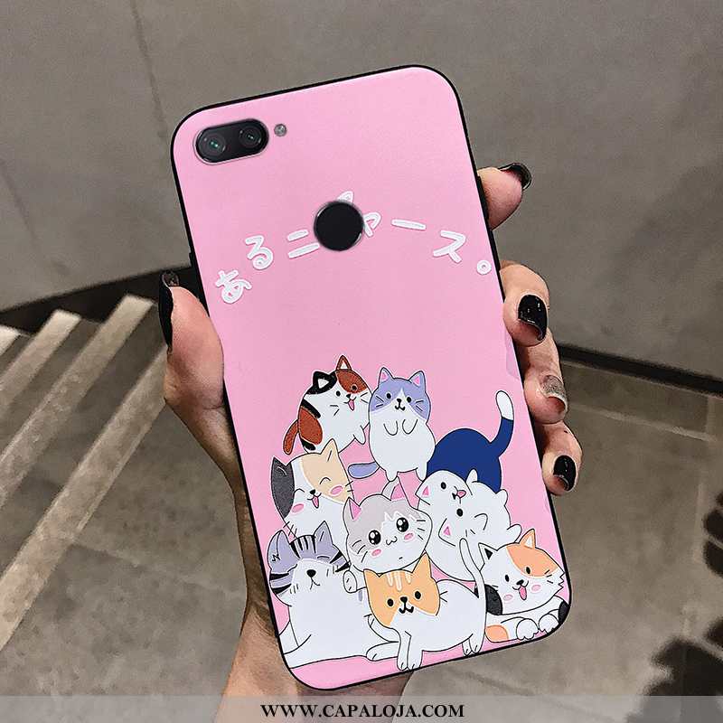 Capa Xiaomi Mi 8 Lite Criativas Slim Personalizado Completa Roxo, Capas Xiaomi Mi 8 Lite Fofas Venda