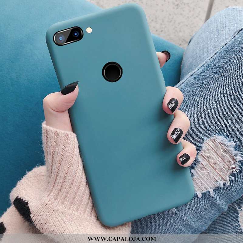 Capa Xiaomi Mi 8 Lite Fosco Telinha Novas Feminino Verde, Capas Xiaomi Mi 8 Lite Soft Barato