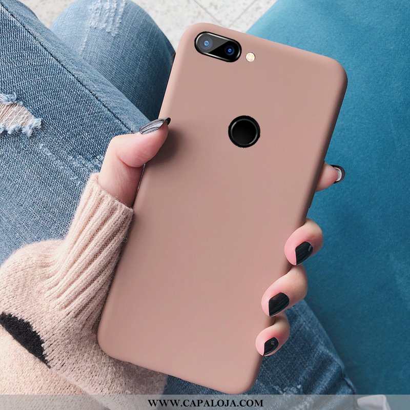 Capa Xiaomi Mi 8 Lite Fosco Telinha Novas Feminino Verde, Capas Xiaomi Mi 8 Lite Soft Barato