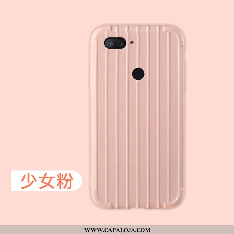 Capa Xiaomi Mi 8 Lite Protetoras Estiloso Tendencia Feminino Amarelo, Capas Xiaomi Mi 8 Lite Silicon