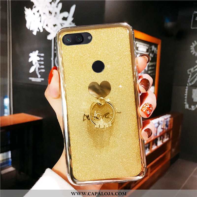 Capa Xiaomi Mi 8 Lite Protetoras Soft Capas Antiqueda Amarelo, Xiaomi Mi 8 Lite Tendencia Comprar