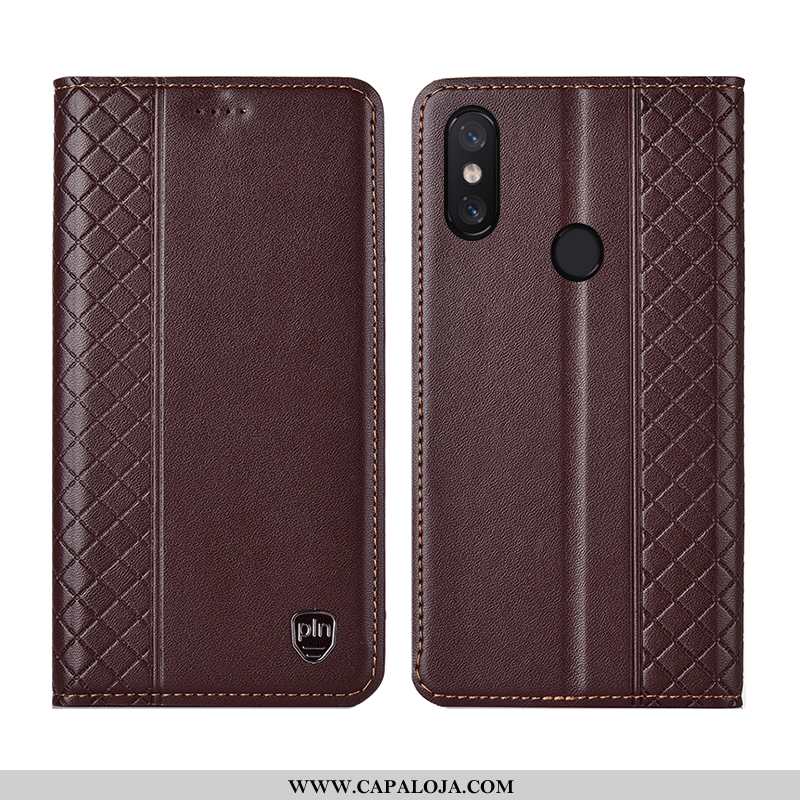 Capa Xiaomi Mi 8 Pro Couro Legitimo Discovery Capas Cases Amarelo, Xiaomi Mi 8 Pro Couro Baratos