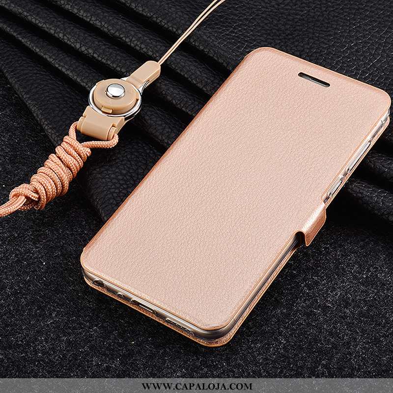 Capa Xiaomi Mi 8 Pro Couro Protetoras Feminino Antiqueda Rosa, Capas Xiaomi Mi 8 Pro Soft Barato