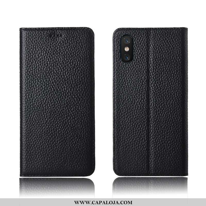 Capa Xiaomi Mi 8 Pro Soft Completa Masculino Cover Castanho, Capas Xiaomi Mi 8 Pro Protetoras Barato