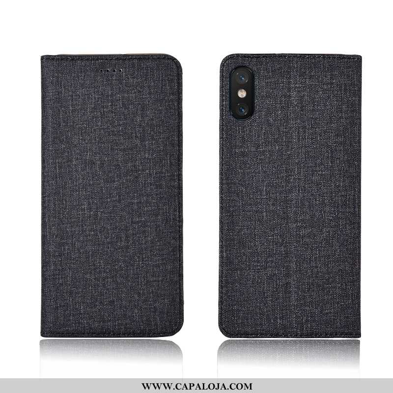 Capa Xiaomi Mi 8 Pro Soft Dourada Linho Discovery Dourado, Capas Xiaomi Mi 8 Pro Protetoras Comprar