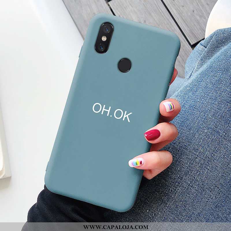 Capa Xiaomi Mi 8 Protetoras Personalizado Slim Pequena Bordô, Capas Xiaomi Mi 8 Silicone Online