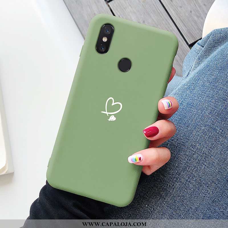 Capa Xiaomi Mi 8 Protetoras Personalizado Slim Pequena Bordô, Capas Xiaomi Mi 8 Silicone Online