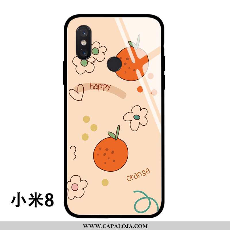 Capa Xiaomi Mi 8 Protetoras Vidro Verao Pequena Rosa, Capas Xiaomi Mi 8 Silicone Comprar