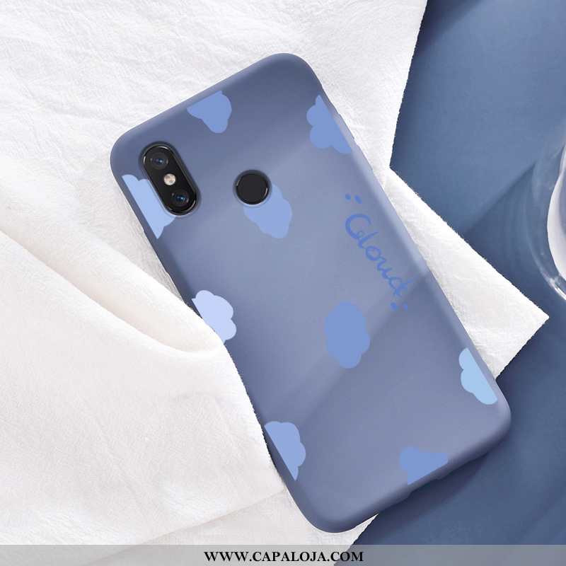 Capa Xiaomi Mi 8 Silicone Vermelha Cases Criativas Vermelho, Capas Xiaomi Mi 8 Fosco Baratas