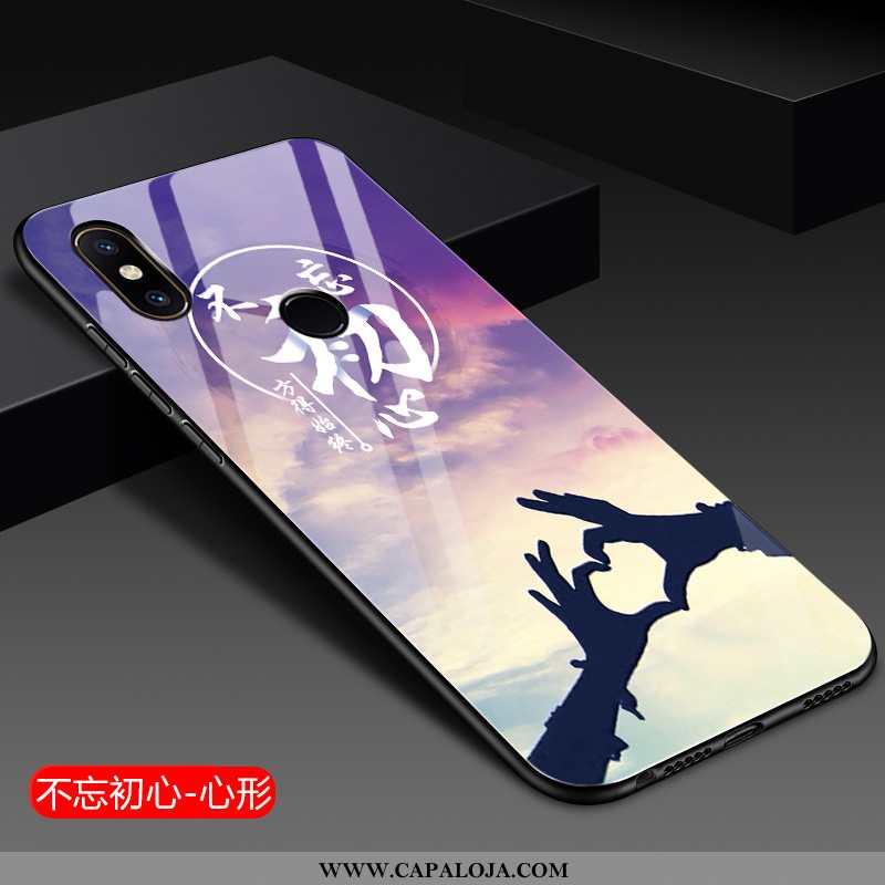 Capa Xiaomi Mi 8 Vidro Masculino Capas Cases Azul, Xiaomi Mi 8 Cordao Venda