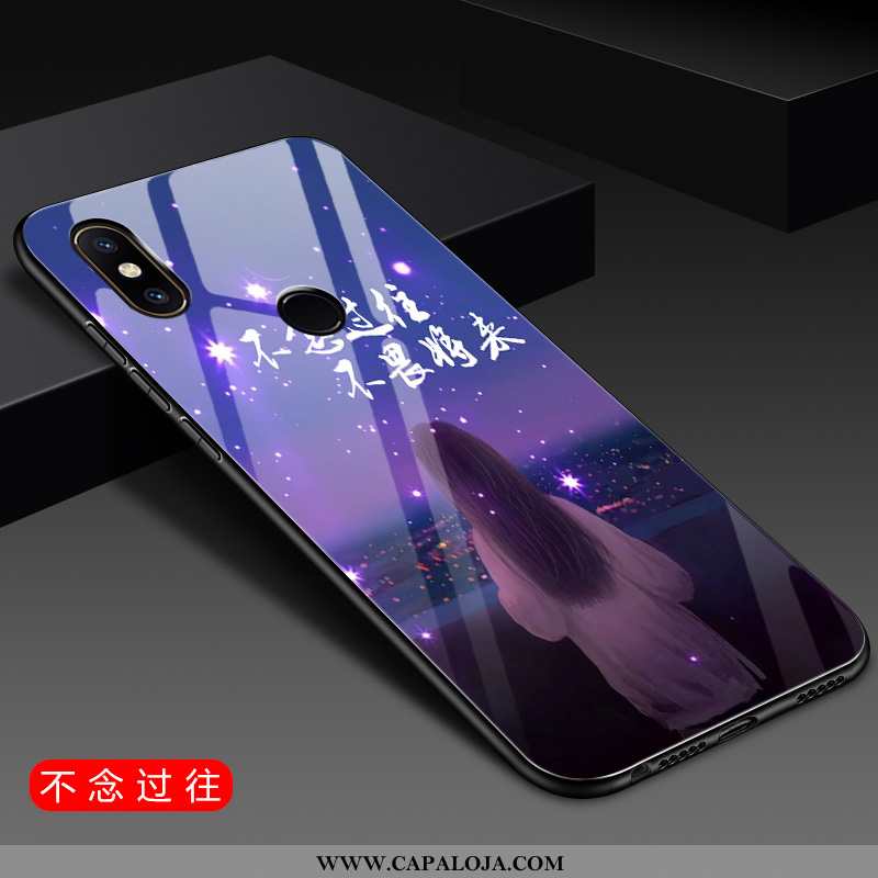 Capa Xiaomi Mi 8 Vidro Masculino Capas Cases Azul, Xiaomi Mi 8 Cordao Venda