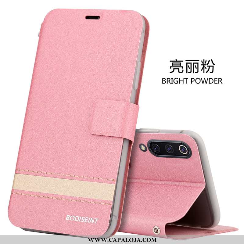 Capa Xiaomi Mi 9 Cordao Pequena Soft Rosa, Capas Xiaomi Mi 9 Couro Promoção