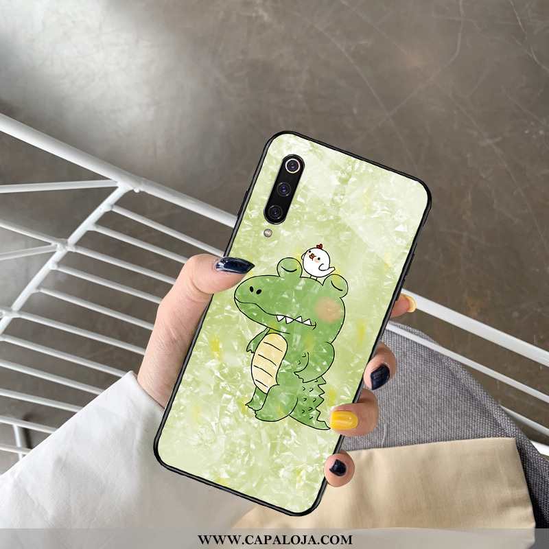 Capa Xiaomi Mi 9 Fofas Vidro Capas Personalizado Verde, Xiaomi Mi 9 Slim Comprar