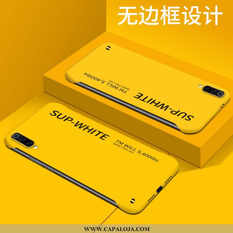 Capa Xiaomi Mi 9 Fosco Feminino Resistente Amarela Amarelo, Capas Xiaomi Mi 9 Personalizado Baratas