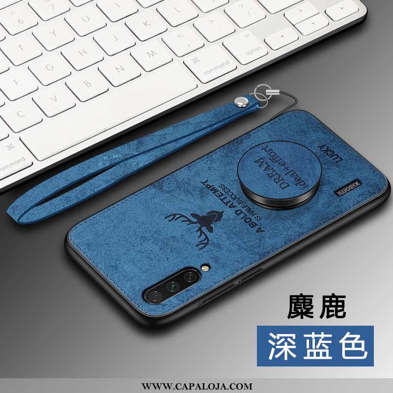 Capa Xiaomi Mi 9 Lite Couro Completa Pequena Telemóvel Cinza, Capas Xiaomi Mi 9 Lite Soft Barato