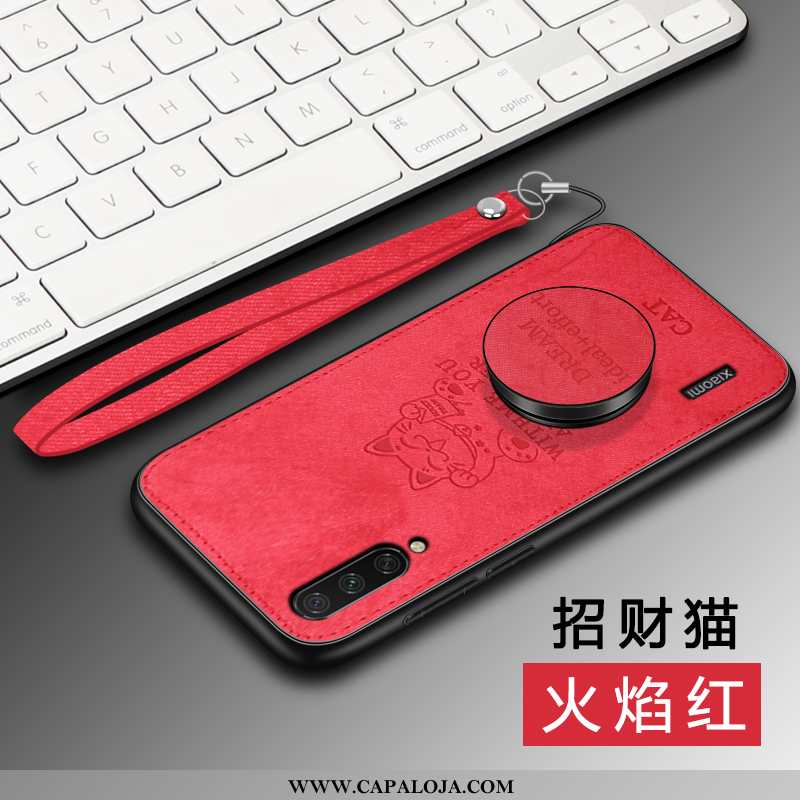 Capa Xiaomi Mi 9 Lite Couro Completa Pequena Telemóvel Cinza, Capas Xiaomi Mi 9 Lite Soft Barato