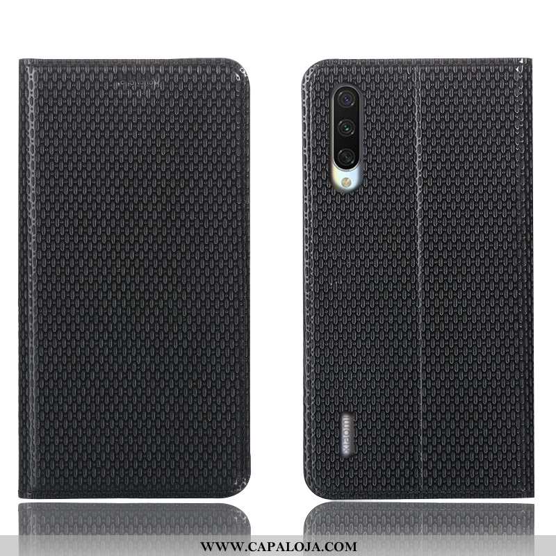 Capa Xiaomi Mi 9 Lite Couro Legitimo Cases Primavera Cover Castanho, Capas Xiaomi Mi 9 Lite Protetor