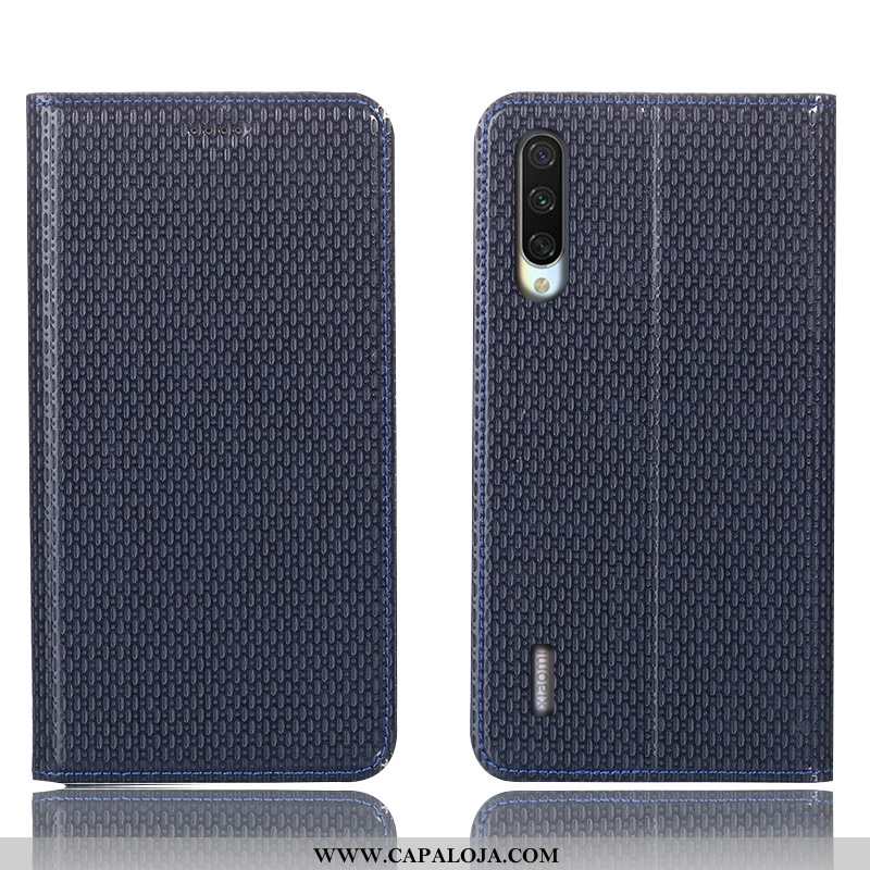 Capa Xiaomi Mi 9 Lite Couro Legitimo Cases Primavera Cover Castanho, Capas Xiaomi Mi 9 Lite Protetor