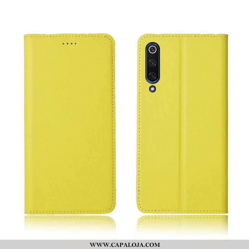 Capa Xiaomi Mi 9 Lite Soft Telemóvel Cover Cases Castanho, Capas Xiaomi Mi 9 Lite Protetoras Baratos