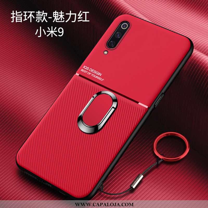 Capa Xiaomi Mi 9 Personalizada Fosco Pequena Protetoras Vermelho, Capas Xiaomi Mi 9 Criativas Barata