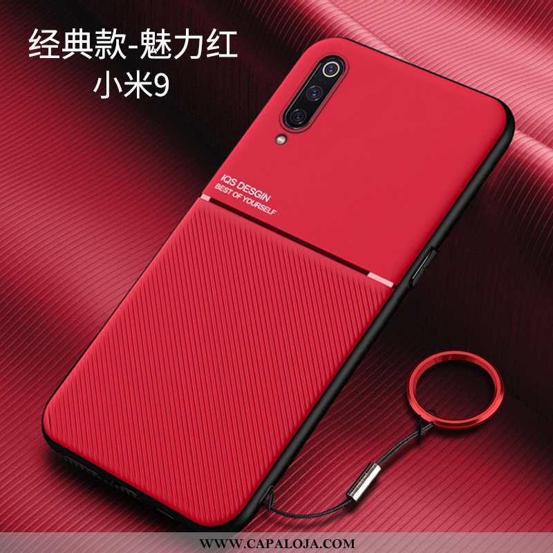 Capa Xiaomi Mi 9 Personalizada Fosco Pequena Protetoras Vermelho, Capas Xiaomi Mi 9 Criativas Barata