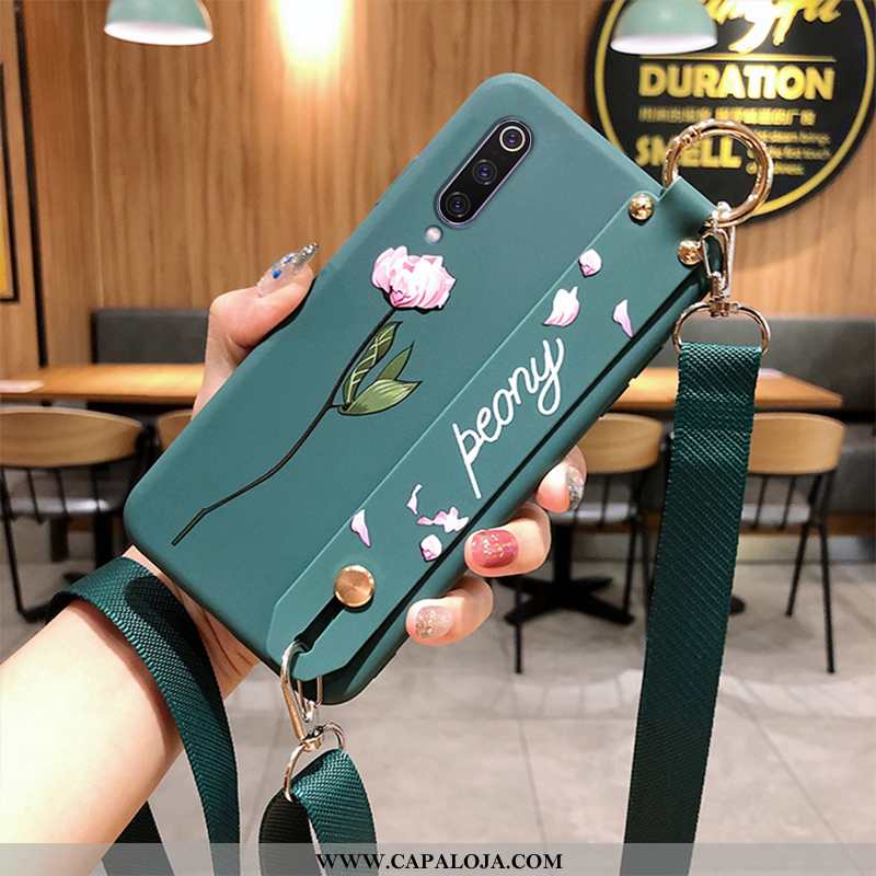 Capa Xiaomi Mi 9 Se Cordao Verao Folha Verde, Capas Xiaomi Mi 9 Se Criativas Barato