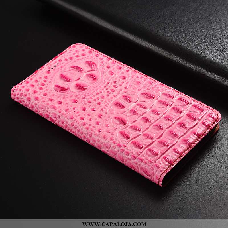 Capa Xiaomi Mi 9 Se Couro Legitimo Rosa Telinha Telemóvel, Capas Xiaomi Mi 9 Se Couro Comprar