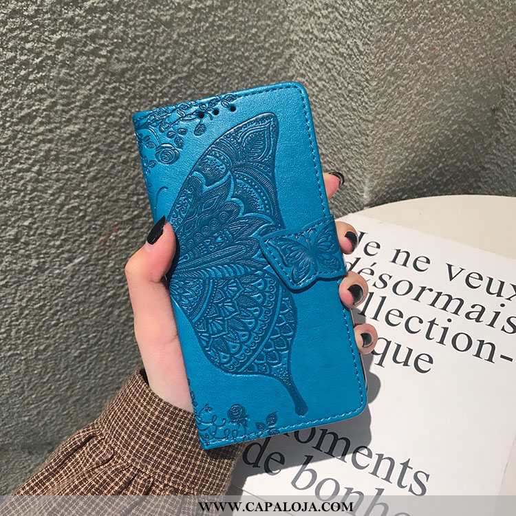 Capa Xiaomi Mi 9 Se Couro Telemóvel Completa Masculino Roxo, Capas Xiaomi Mi 9 Se Protetoras Promoçã