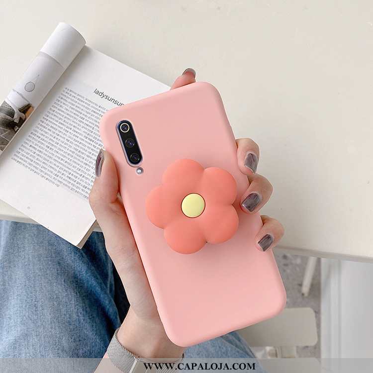 Capa Xiaomi Mi 9 Se Soft Suporte Pequena Telemóvel Rosa, Capas Xiaomi Mi 9 Se Protetoras Barato