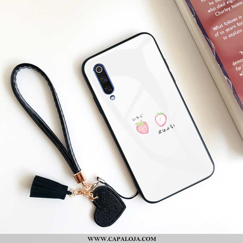 Capa Xiaomi Mi 9 Se Tendencia Coração Criativas Pequena Branco, Capas Xiaomi Mi 9 Se Soft Barato