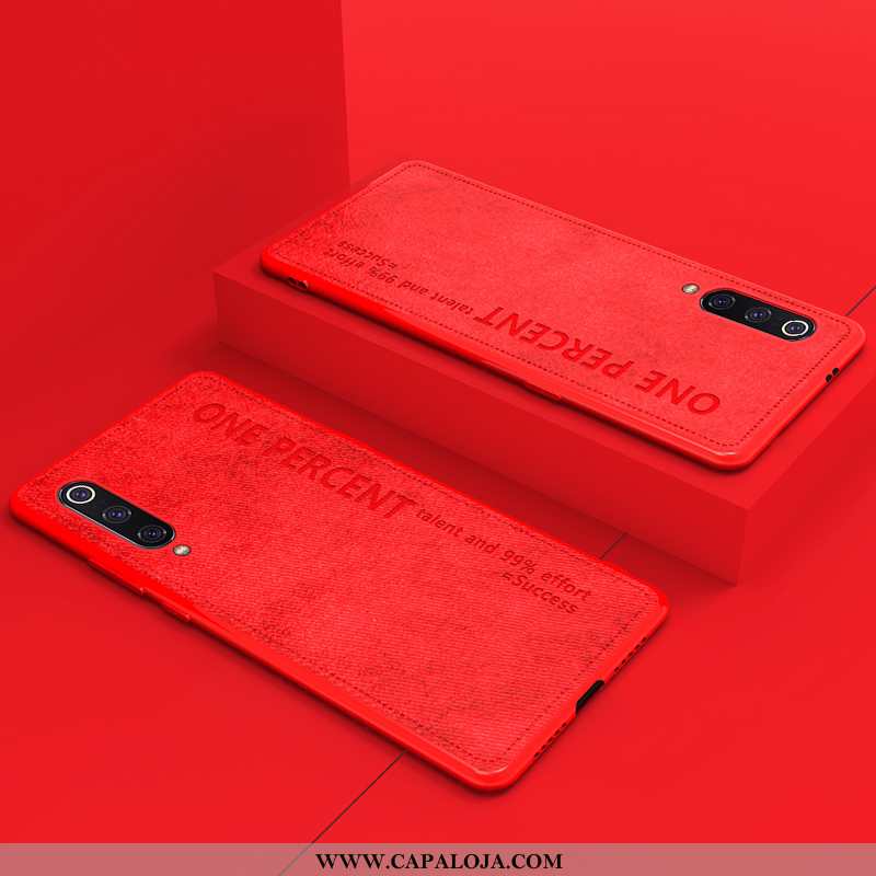 Capa Xiaomi Mi 9 Slim Cases Capas Nova Amarelo, Xiaomi Mi 9 Couro Baratos