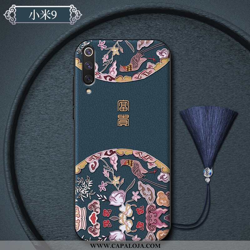 Capa Xiaomi Mi 9 Tendencia Cases Protetoras Telemóvel Cinza, Capas Xiaomi Mi 9 Super Baratos