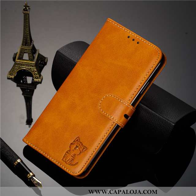 Capa Xiaomi Mi 9t Couro Masculino Telemóvel Antiqueda Vermelho, Capas Xiaomi Mi 9t Feminino Online