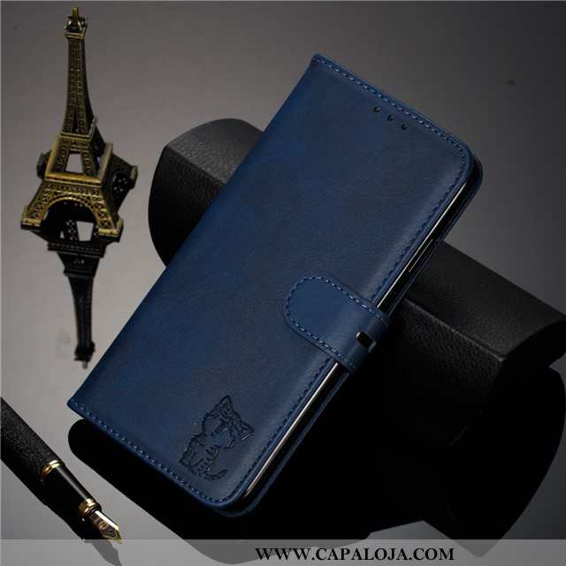 Capa Xiaomi Mi 9t Couro Masculino Telemóvel Antiqueda Vermelho, Capas Xiaomi Mi 9t Feminino Online