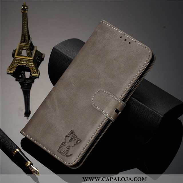 Capa Xiaomi Mi 9t Couro Masculino Telemóvel Antiqueda Vermelho, Capas Xiaomi Mi 9t Feminino Online