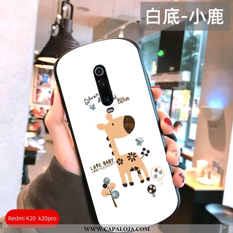 Capa Xiaomi Mi 9t Criativas Malha Cases Completa Branco, Capas Xiaomi Mi 9t Fofas Barato