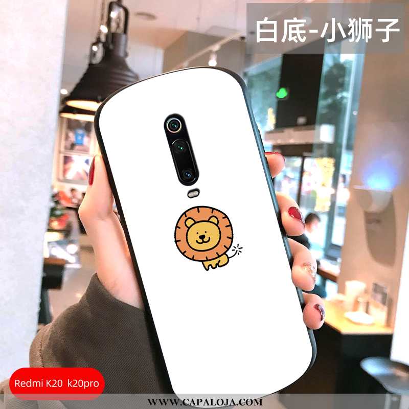 Capa Xiaomi Mi 9t Criativas Malha Cases Completa Branco, Capas Xiaomi Mi 9t Fofas Barato