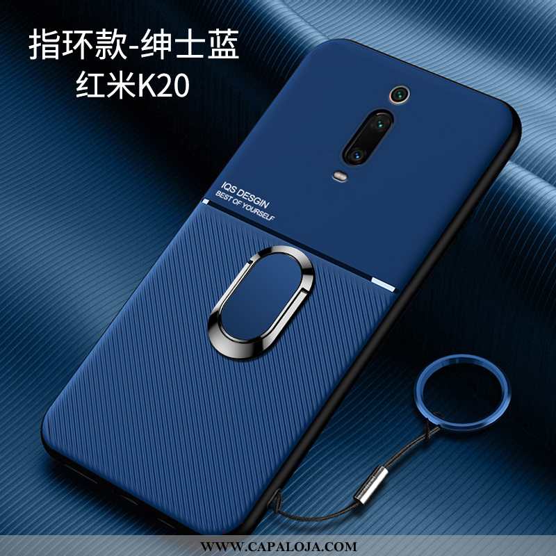 Capa Xiaomi Mi 9t Criativas Protetoras Soft Azul, Capas Xiaomi Mi 9t Slim Baratos