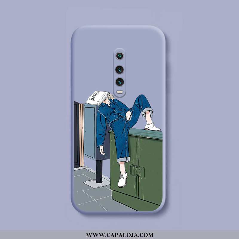 Capa Xiaomi Mi 9t Criativas Telemóvel Vermelha Tendencia Azul, Capas Xiaomi Mi 9t Desenho Animado Ba