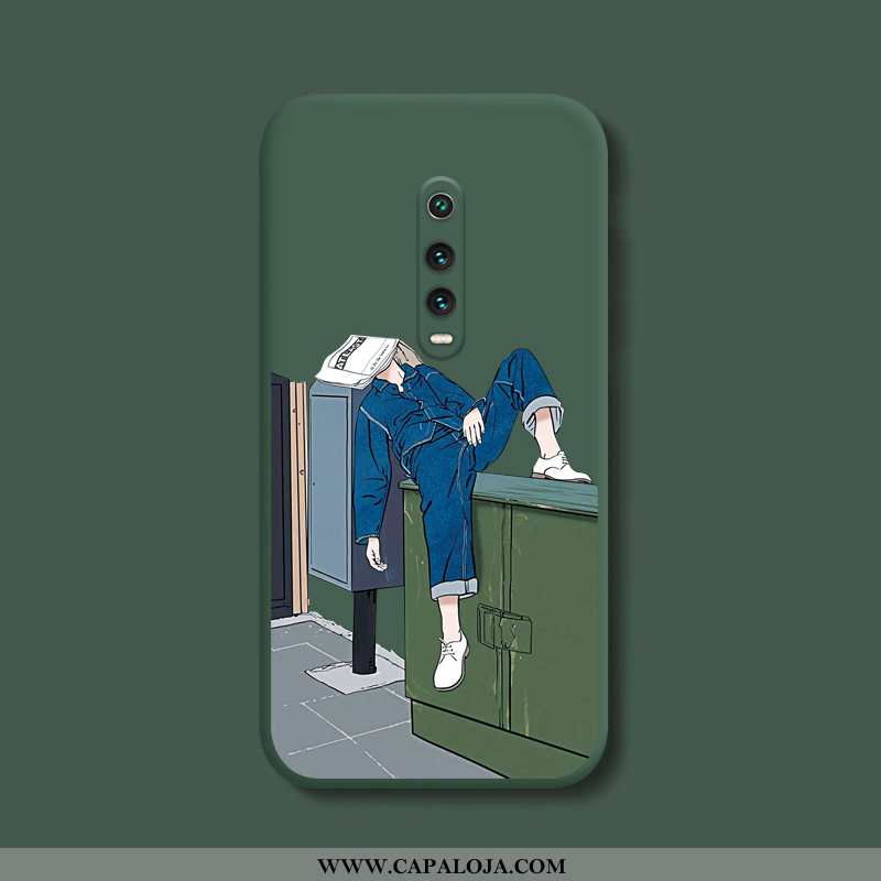 Capa Xiaomi Mi 9t Criativas Telemóvel Vermelha Tendencia Azul, Capas Xiaomi Mi 9t Desenho Animado Ba