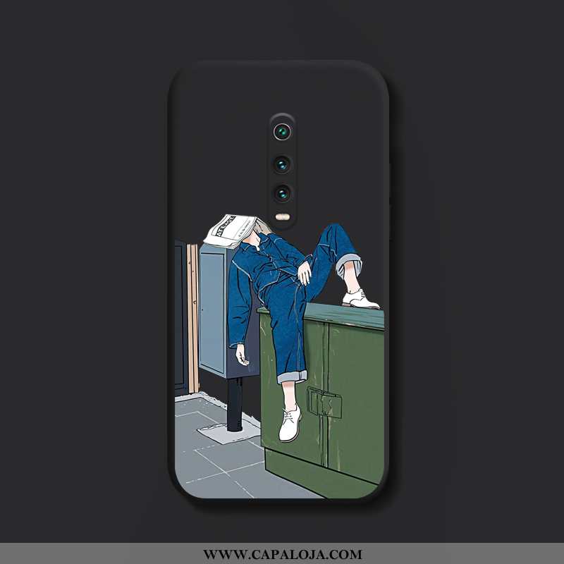 Capa Xiaomi Mi 9t Criativas Telemóvel Vermelha Tendencia Azul, Capas Xiaomi Mi 9t Desenho Animado Ba