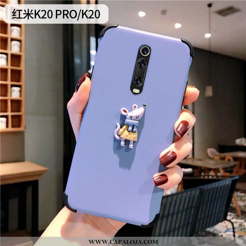 Capa Xiaomi Mi 9t Fofas Azul Antiqueda Malha, Capas Xiaomi Mi 9t Slim Venda