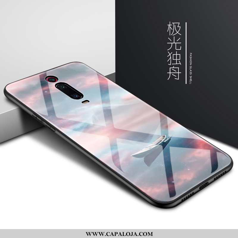 Capa Xiaomi Mi 9t Pro Criativas Cases Vidro Personalizada Vermelho, Capas Xiaomi Mi 9t Pro Protetora