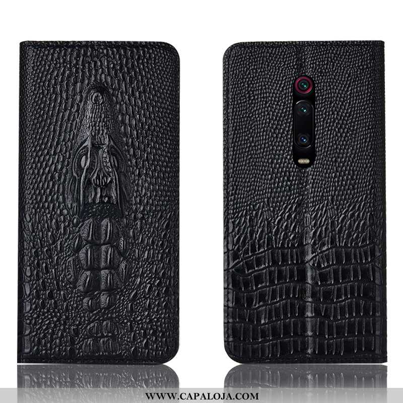 Capa Xiaomi Mi 9t Pro Protetoras Preto Antiqueda Cover, Capas Xiaomi Mi 9t Pro Couro Legitimo Barata