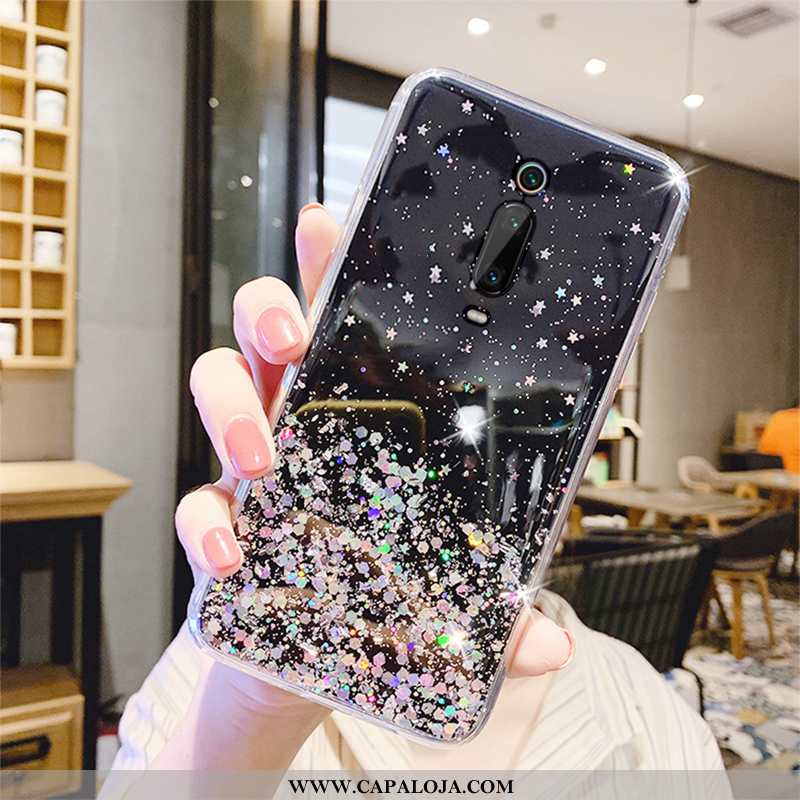 Capa Xiaomi Mi 9t Pro Transparente Casaco Rosa Antiqueda, Capas Xiaomi Mi 9t Pro Personalizada Barat